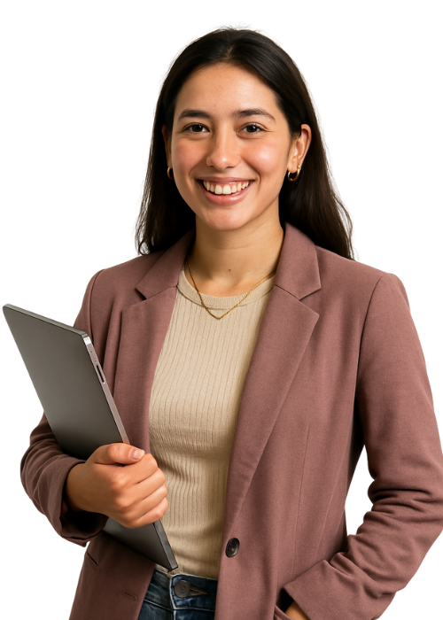 A client success manager working at Floowi.